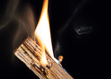 Load image into Gallery viewer, Close up picture of fat wood burning.